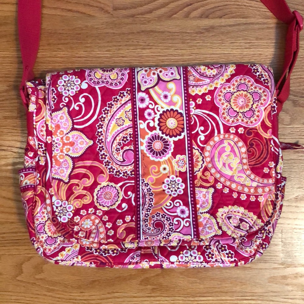 Vera Bradley Laptop Messenger Bag (NWOT)